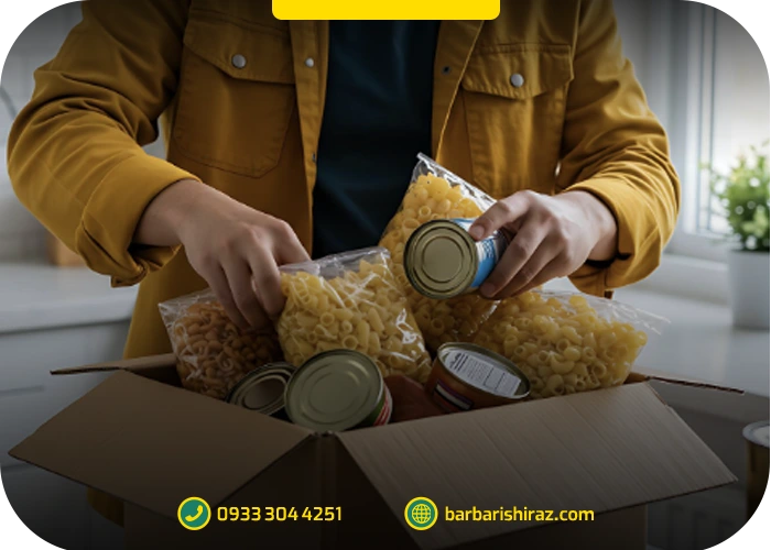 آموزش اصولی بسته‌بندی وسایل مختلف آشپزخانه
